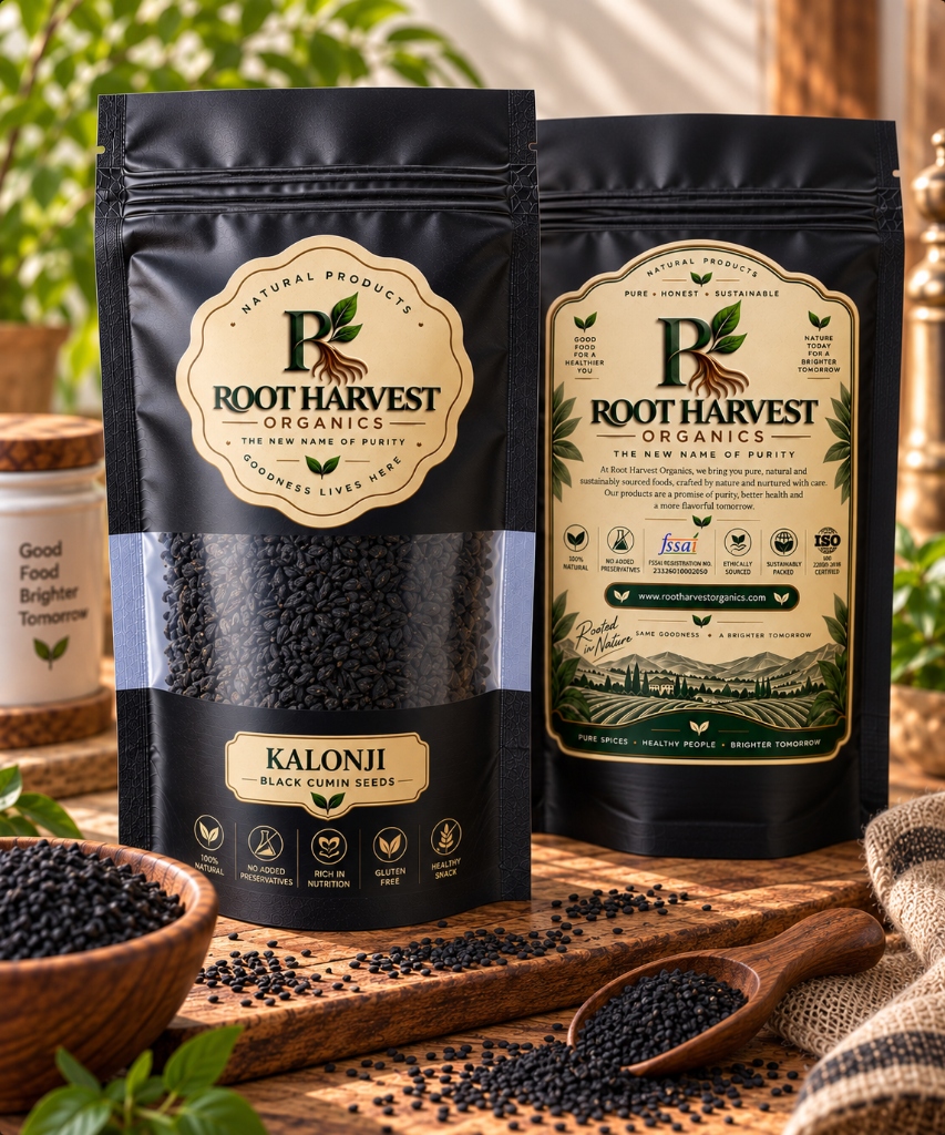 Organic Kalonji (Nigella / Black Seeds)